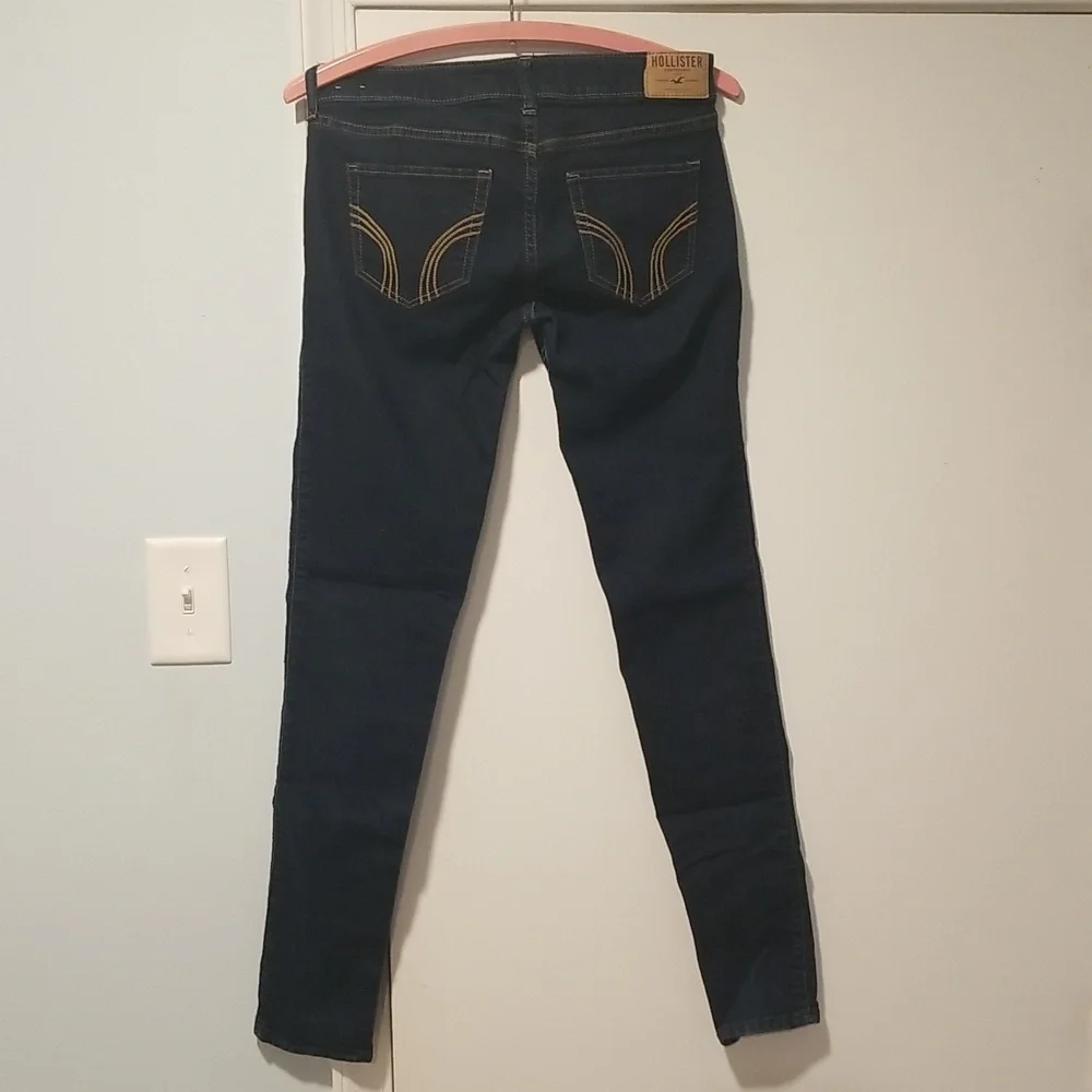 Hollister Dark Wash Jeans - Picture 4 of 13
